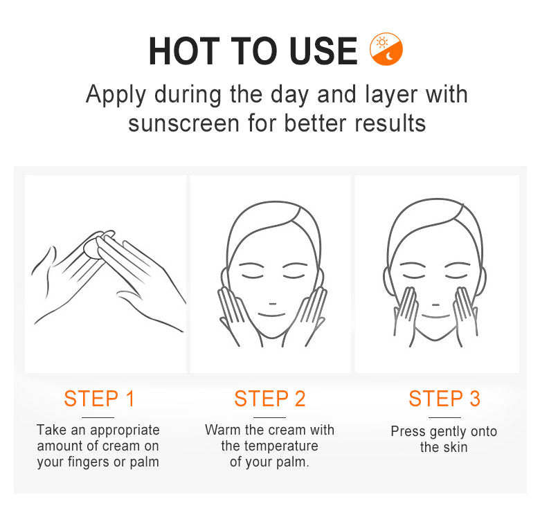 JoyPretty Vitamin C Face Cream with Niacinamide – Brightening Moisturizer for Dark Spots, Uneven Skin Tone & Hydration